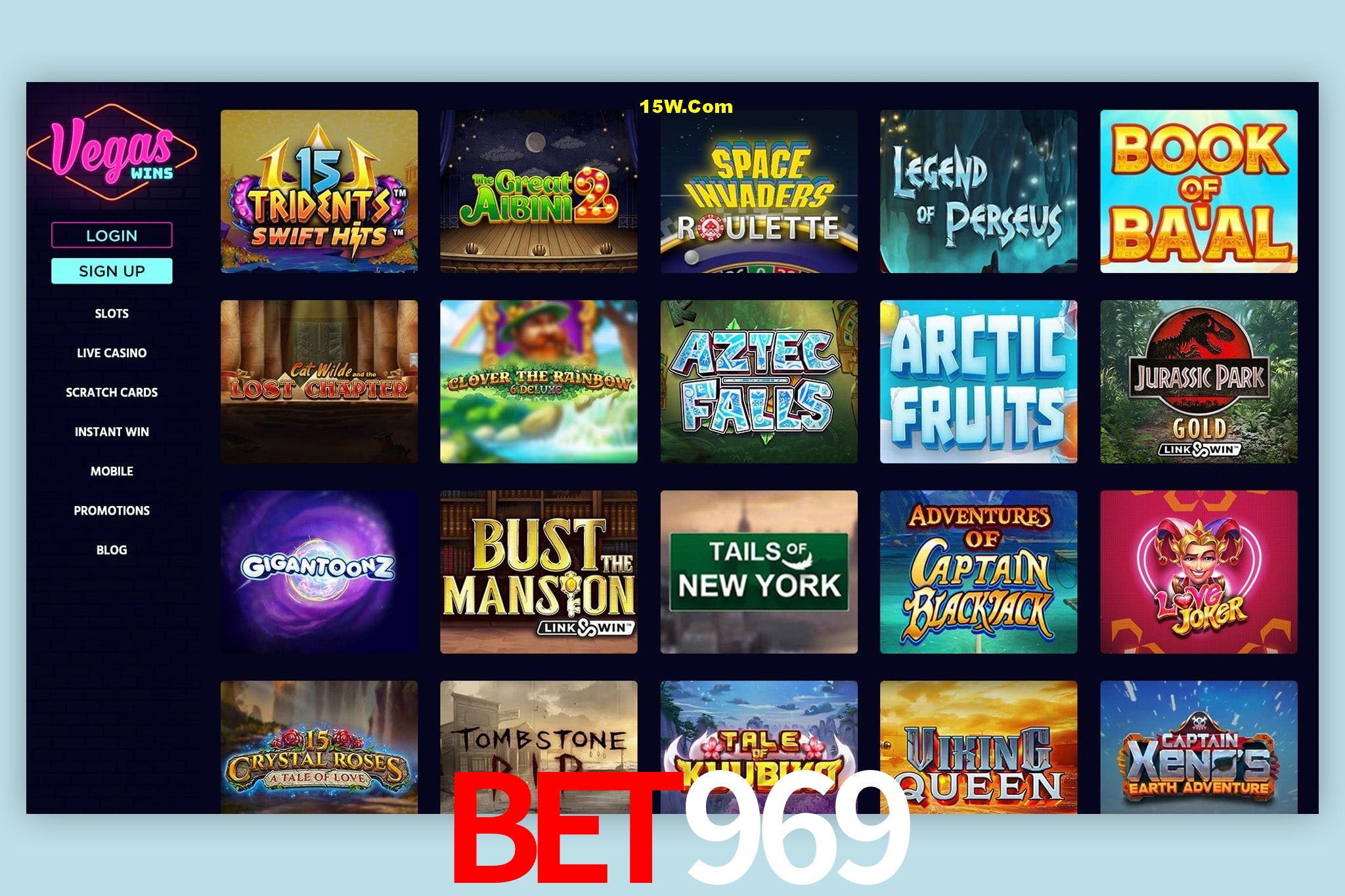 Bonus Features Bet969